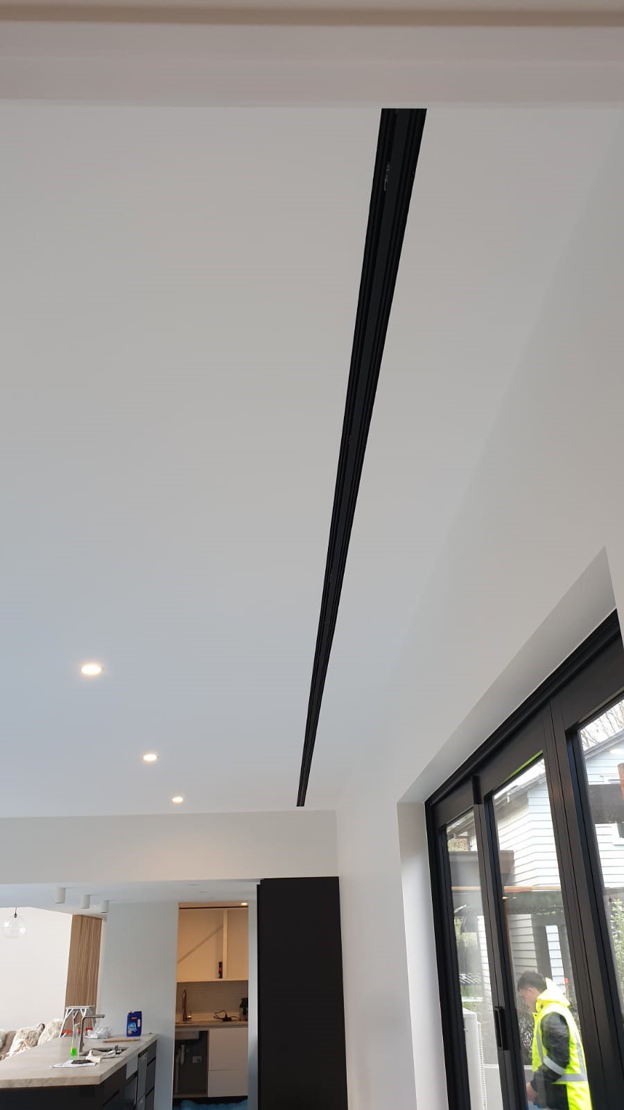 Linear Slot Grille in Ceiling